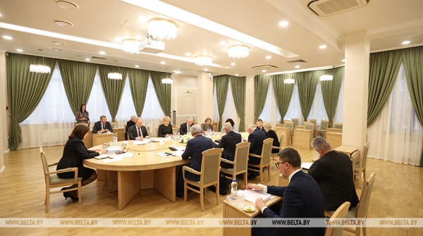 Совещание по законопроектам о ВНС и изменении Избирательного кодекса проходит в Совете Республики