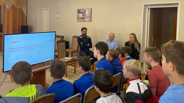 Да здравствует футбол! В честь чемпионата мира - 2022 Betera посетила воспитанников детского дома в Минске Да здравствует футбол! В честь чемпионата мира - 2022 Betera посетила воспитанников детского дома в Минске