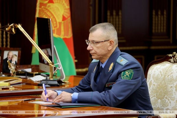 От противодействия санкциям до наполнения бюджета. Лукашенко принял с докладом главу ГТК От противодействия санкциям до наполнения бюджета. Лукашенко принял с докладом главу ГТК