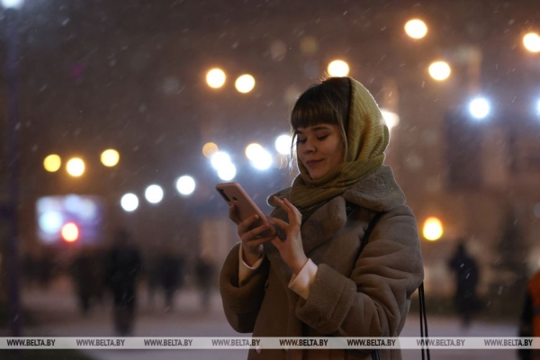 В Минске выпал первый снег В Минске выпал первый снег