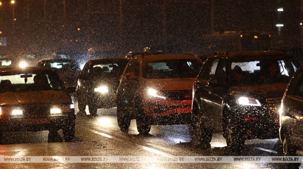 В Минске выпал первый снег В Минске выпал первый снег