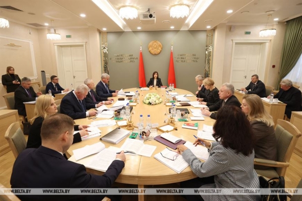 Совещание по законопроектам о ВНС и изменении Избирательного кодекса проходит в Совете Республики