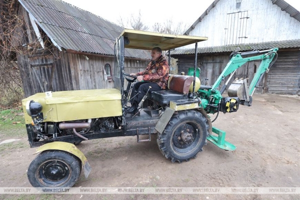 Сам себе инженер-конструктор: житель Друи собирает сложные машины без чертежей Сам себе инженер-конструктор: житель Друи собирает сложные машины без чертежей
