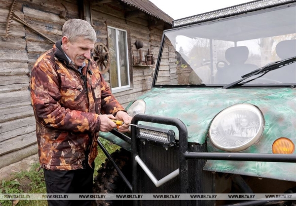 Сам себе инженер-конструктор: житель Друи собирает сложные машины без чертежей Сам себе инженер-конструктор: житель Друи собирает сложные машины без чертежей