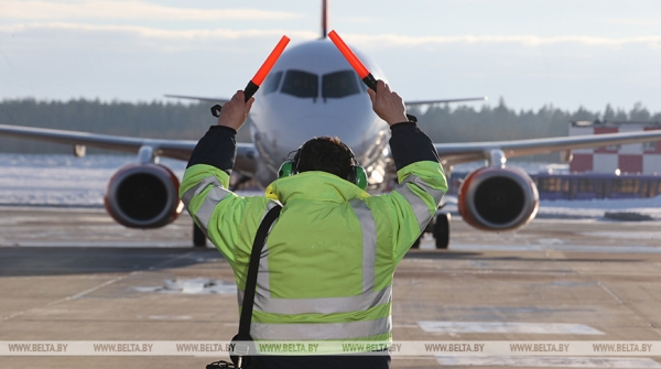 Национальный аэропорт Минск продолжает работу в штатном режиме