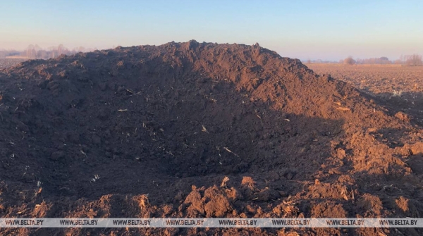 Боевая часть упавшей в Беларуси украинской ракеты уничтожена Боевая часть упавшей в Беларуси украинской ракеты уничтожена