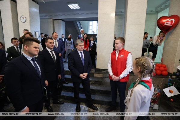 Луцкий: развитие движения молодежных инициатив в Беларуси только начинается Луцкий: развитие движения молодежных инициатив в Беларуси только начинается