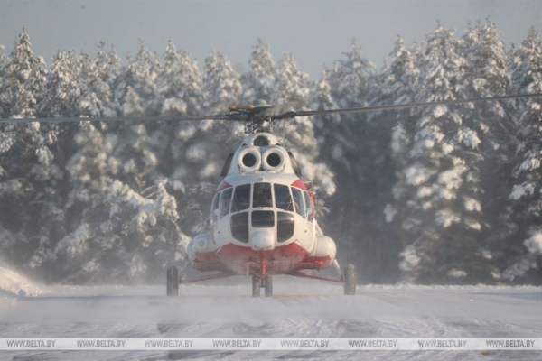 Из средиземноморского тепла в морозную Беларусь. Два вертолета авиации МЧС вернулись из Турции Из средиземноморского тепла в морозную Беларусь. Два вертолета авиации МЧС вернулись из Турции
