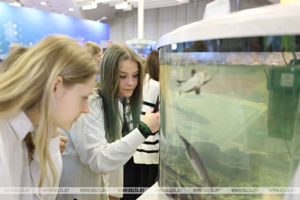 ФОТОФАКТ: Второй день работы выставки "Беларусь интеллектуальная"