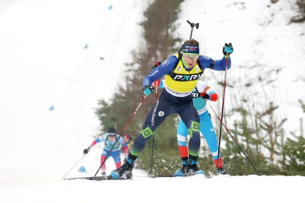 Белорусский биатлонист Дмитрий Лазовский стал вторым в гонке преследования на этапе Кубка Содружества в Раубичах