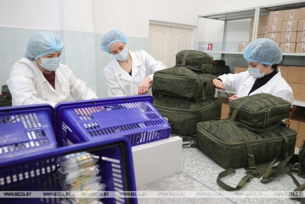 Лучше натовских! В Беларуси начали комплектовать групповые аптечки для военнослужащих Лучше натовских! В Беларуси начали комплектовать групповые аптечки для военнослужащих