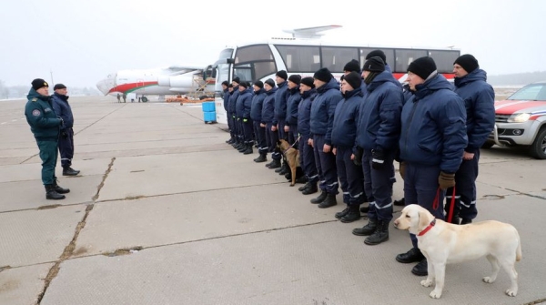 Белорусский отряд специального назначения завершил миссию в Турции и вернулся на родину