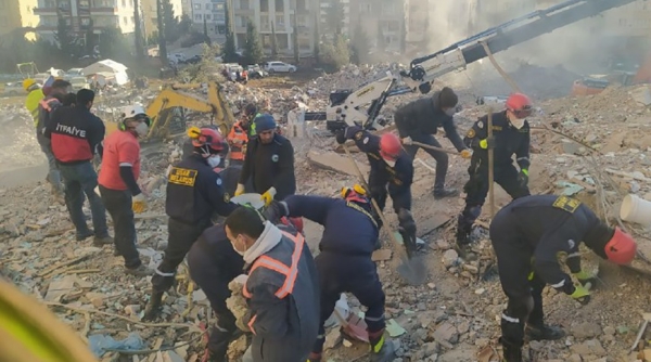 Белорусские спасатели продолжают помогать Турции в ликвидации последствий землетрясений