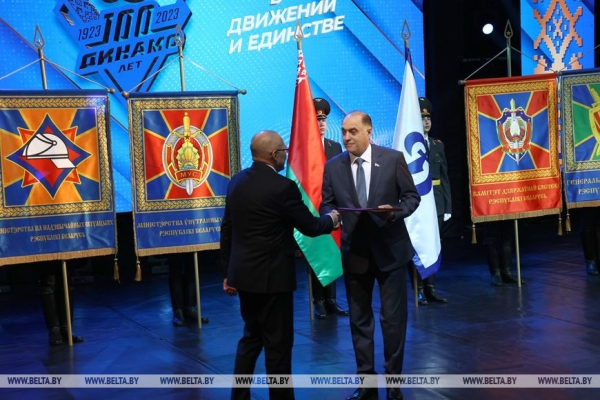 Вольфович: БФСО "Динамо" способствует оздоровлению нации и воспитанию молодого поколения Вольфович: БФСО "Динамо" способствует оздоровлению нации и воспитанию молодого поколения