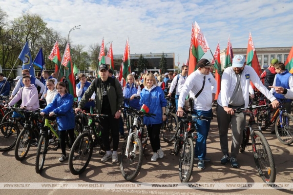 Сезон открыт. Весенний велопробег собрал в Гомеле более 3 тыс. участников Сезон открыт. Весенний велопробег собрал в Гомеле более 3 тыс. участников