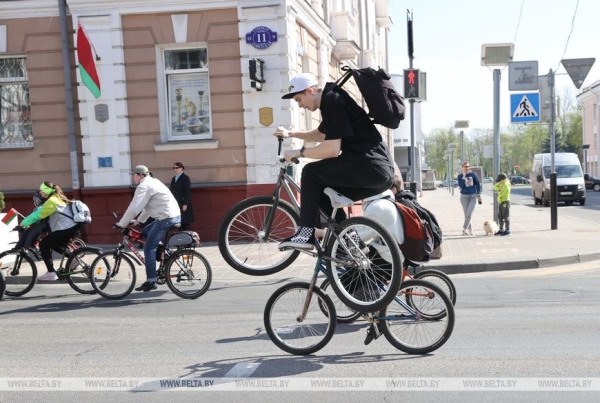 Сезон открыт. Весенний велопробег собрал в Гомеле более 3 тыс. участников Сезон открыт. Весенний велопробег собрал в Гомеле более 3 тыс. участников