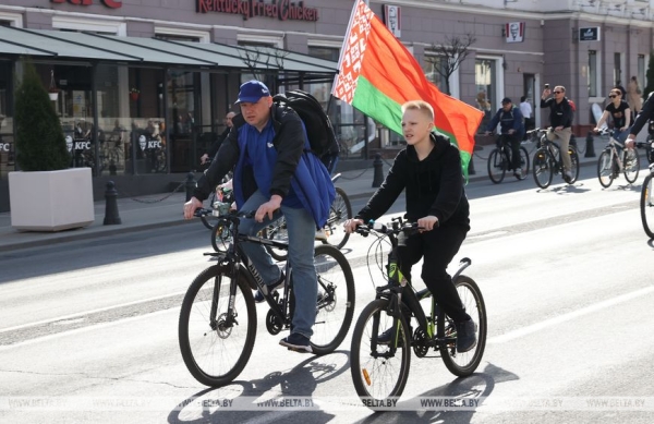 Сезон открыт. Весенний велопробег собрал в Гомеле более 3 тыс. участников Сезон открыт. Весенний велопробег собрал в Гомеле более 3 тыс. участников