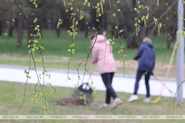 ФОТОРЕПОРТАЖ: Республиканский субботник проходит в Беларуси ФОТОРЕПОРТАЖ: Республиканский субботник проходит в Беларуси