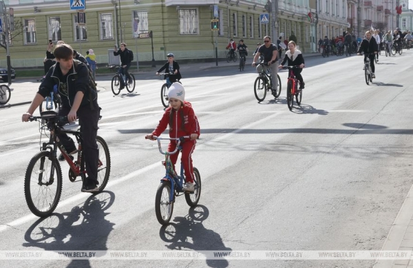 Сезон открыт. Весенний велопробег собрал в Гомеле более 3 тыс. участников Сезон открыт. Весенний велопробег собрал в Гомеле более 3 тыс. участников