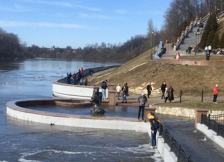 Как золотая рыбка в Витебске утонула Как золотая рыбка в Витебске утонула