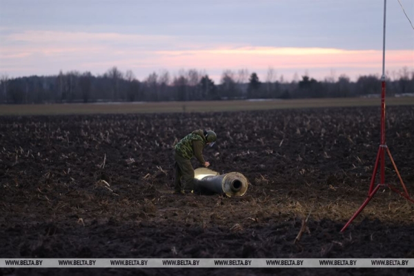 Минобороны: украинская ракета была уничтожена после пересечения госграницы Беларуси