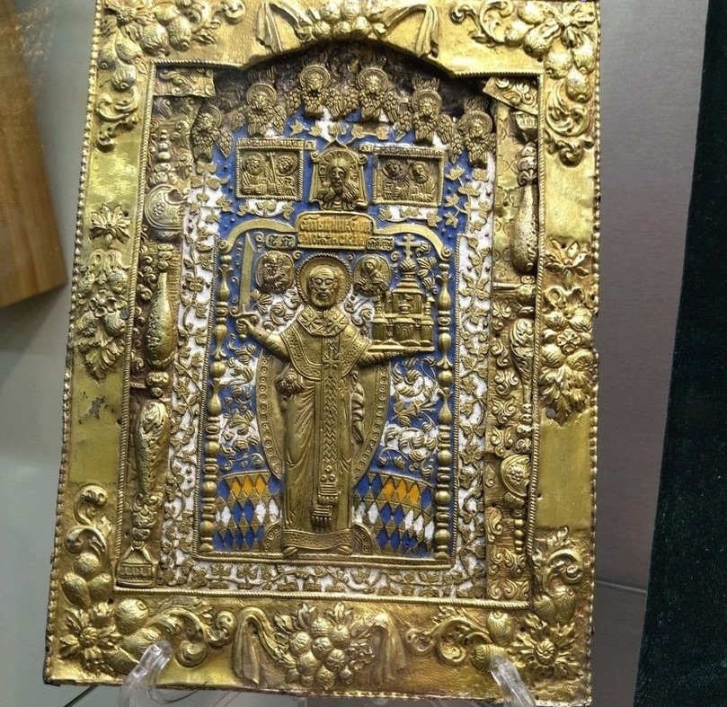 Памятники медного культового литья впервые привезли в Витебск Памятники медного культового литья впервые привезли в Витебск